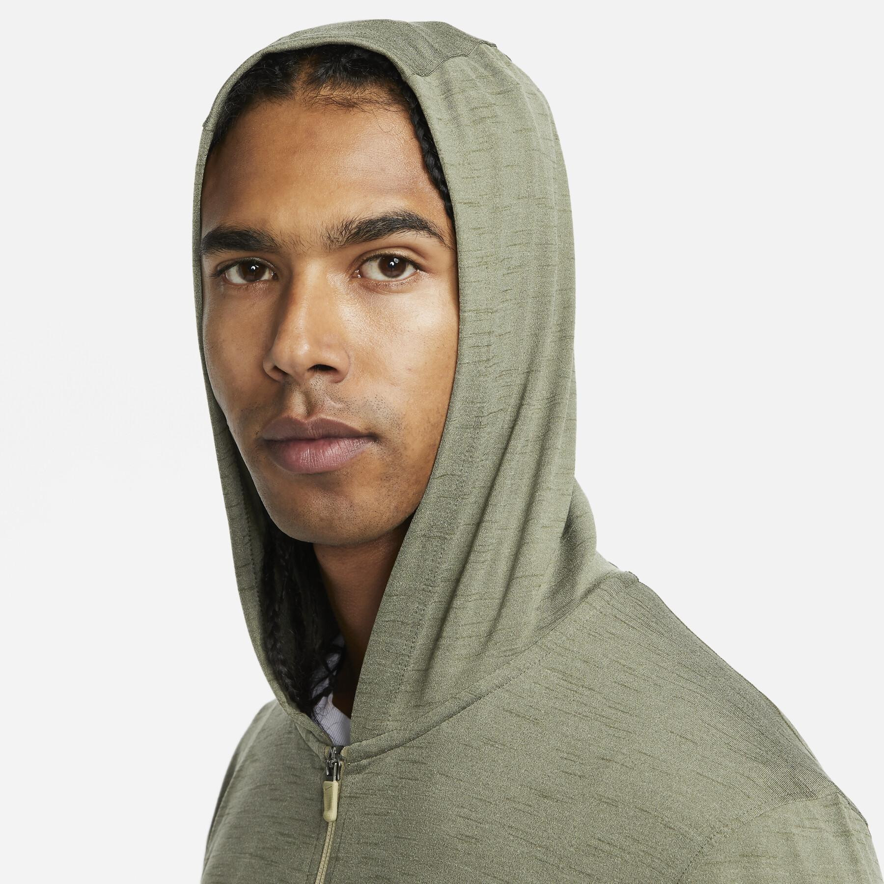 Толстовка чоловіча Nike Ny Df Top Fz Olive CZ2217-276