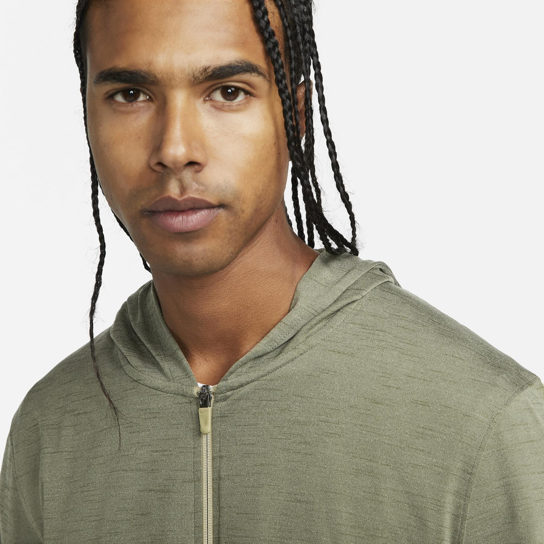 Толстовка чоловіча Nike Ny Df Top Fz Olive CZ2217-276