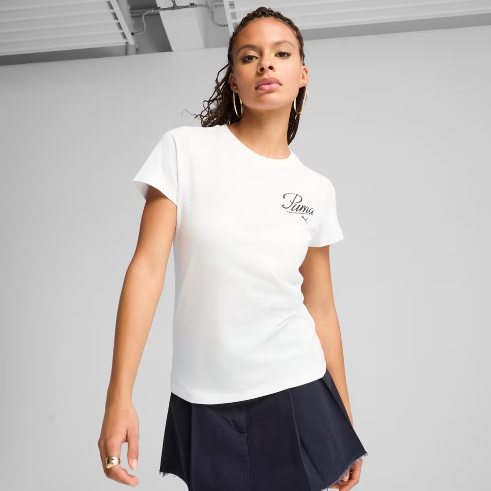 Футболка SCRIPT Tee 68498202 Puma L Білий 68498202