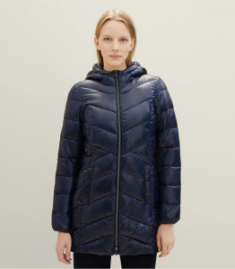 Куртка Mantel 1039271-10668 Tom Tailor L Темно-синій 1039271-10668