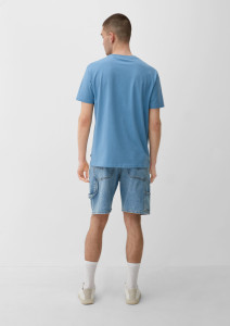 Футболка 2127283.51D0 Q/S by s.Oliver L Блакитний 2127283.51D0