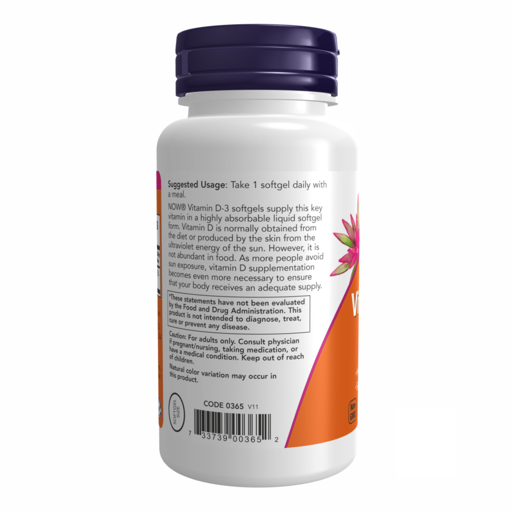 Порошок VIT D-3 1000IU - 180 sgels 2022-09-1186