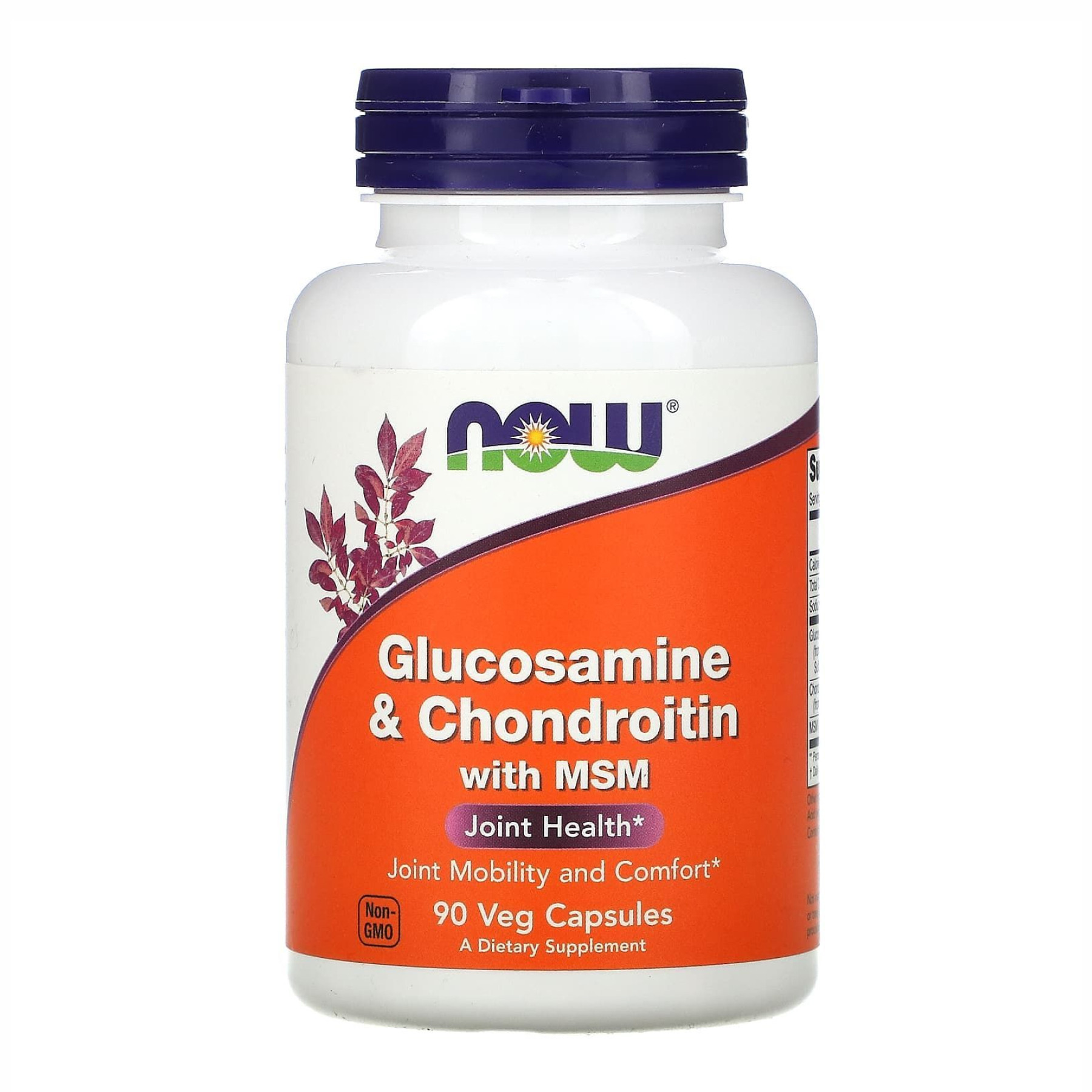 Капсули Glucosamine & Chondroitin with MSM - 90 vcaps 2022-10-0096