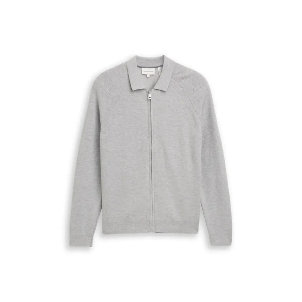 Кофта Men's sweater 1048781-14427 Tom Tailor M Сірий 1048781-14427