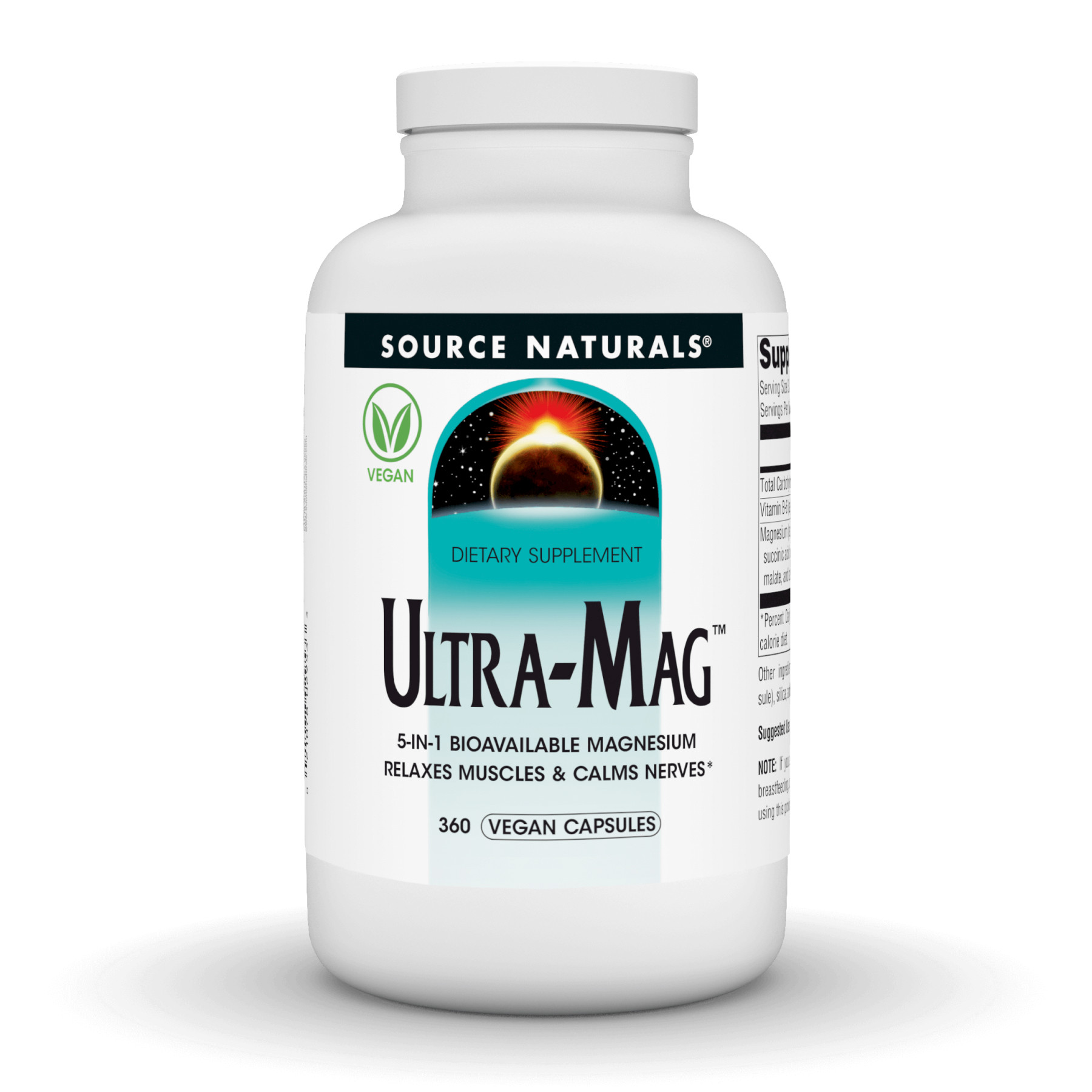 Капсули Source Naturals Ultra-Mag - 360 vcaps 2023-10-3287