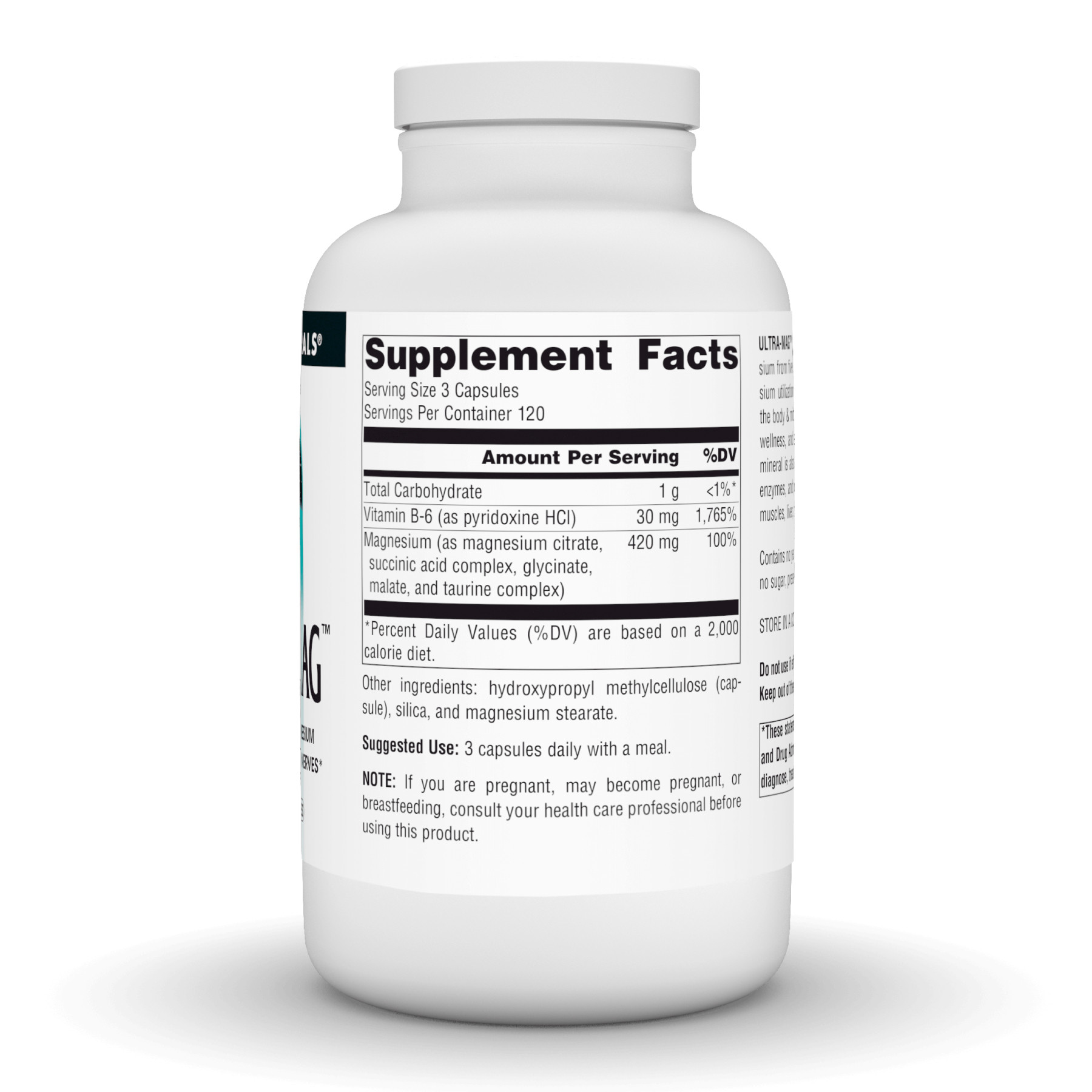 Капсули Source Naturals Ultra-Mag - 360 vcaps 2023-10-3287