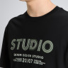 Футболка Relaxed fit T-shirt with print 1050315-29999 Tom Tailor XXL Чорний 1050315-29999