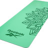 Килимок для йоги Reebok Natural Rubber Yoga Mat зелений, мандала Уні 176 х 61 х 0,4 см RAYG-11085GN