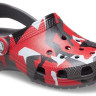 Сабо підліткові Classic Geo Camo Clog K SGy/Mlti 211171-0IE-Slate Grey/Multi CROCS J1 (32-33) Червон 211171-0IE-SLATE GREY/MUL
