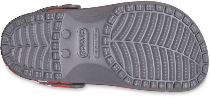 Сабо підліткові Classic Geo Camo Clog K SGy/Mlti 211171-0IE-Slate Grey/Multi CROCS J1 (32-33) Червон 211171-0IE-SLATE GREY/MUL