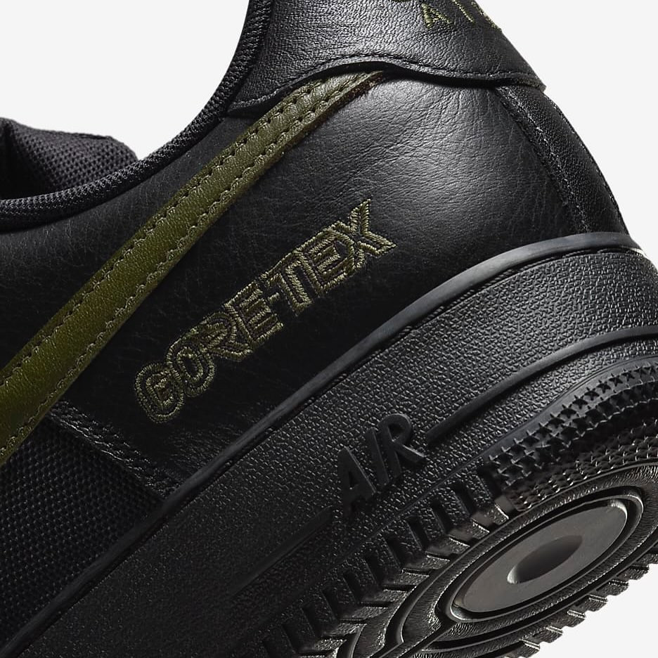 Кросівки Nike Air Force 1 Low GORE-TEX "Black/Cargo Khaki" HV3959-010