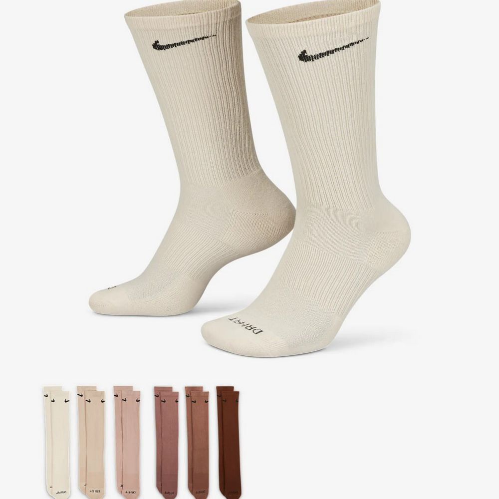 Шкарпетки Nike U NK ED PLS CSH CRW 6PR - 132 SX6897-904
