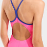 Купальник закритий для дівчат Arena SWIMSUIT LIGHT DROP SOLID рожевий 164 см 005919-988