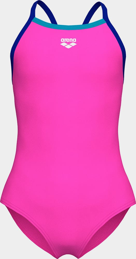 Купальник закритий для дівчат Arena SWIMSUIT LIGHT DROP SOLID рожевий 164 см 005919-988