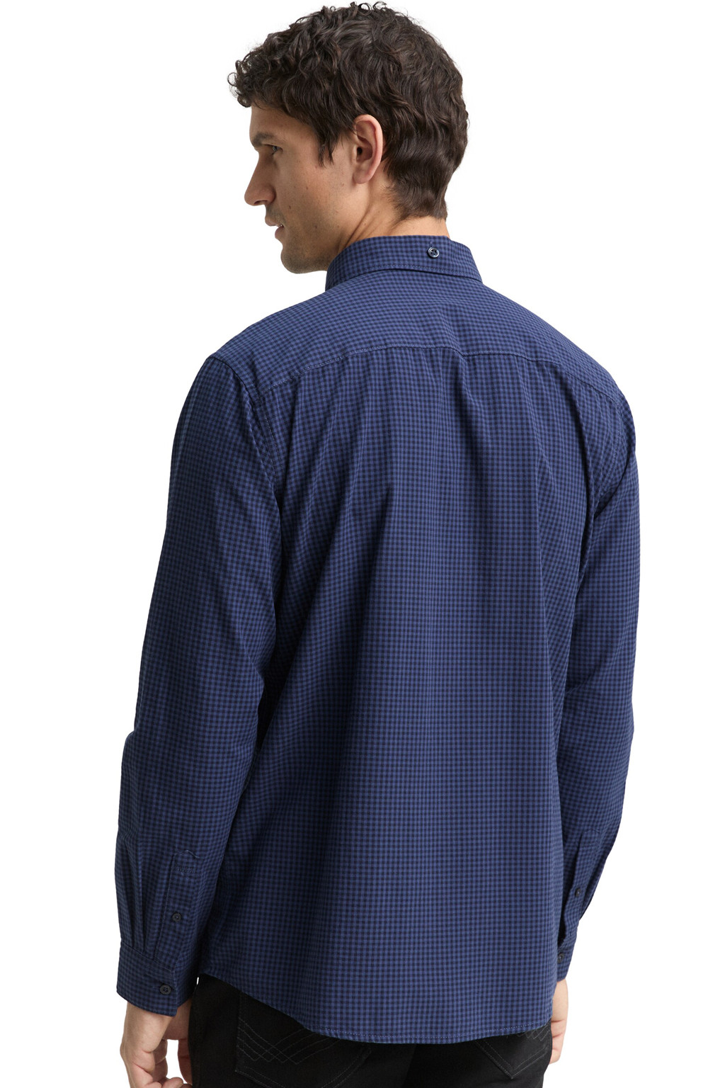 Сорочка ДР Men's Shirt 1048439-38955 Tom Tailor XXXL Синій 1048439-38955