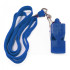 Свисток арбітра пластиковий зі шнурком Meta Whistle plastic classic with lanyard синій Уні OFSM 1020001202