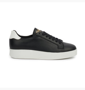 Кросівки Barbour Leather Trainers Black/White LFO0407BK32
