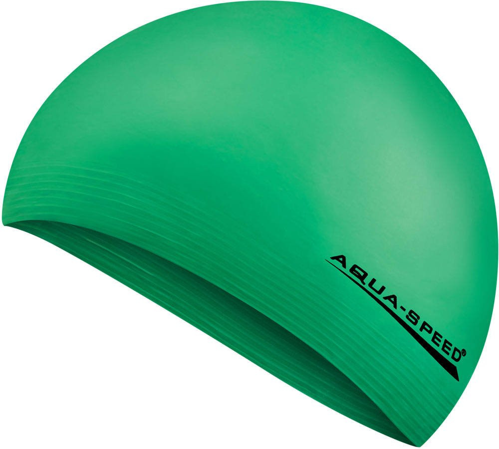 Шапочка для плавання Aqua Speed SOFT LATEX 5730 зелений Уні OSFM 122-11