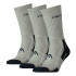 Шкарпетки Head PERFORMANCE CREW 3PPK UNISEX сірий, синій Уні 35-38 741020001-650