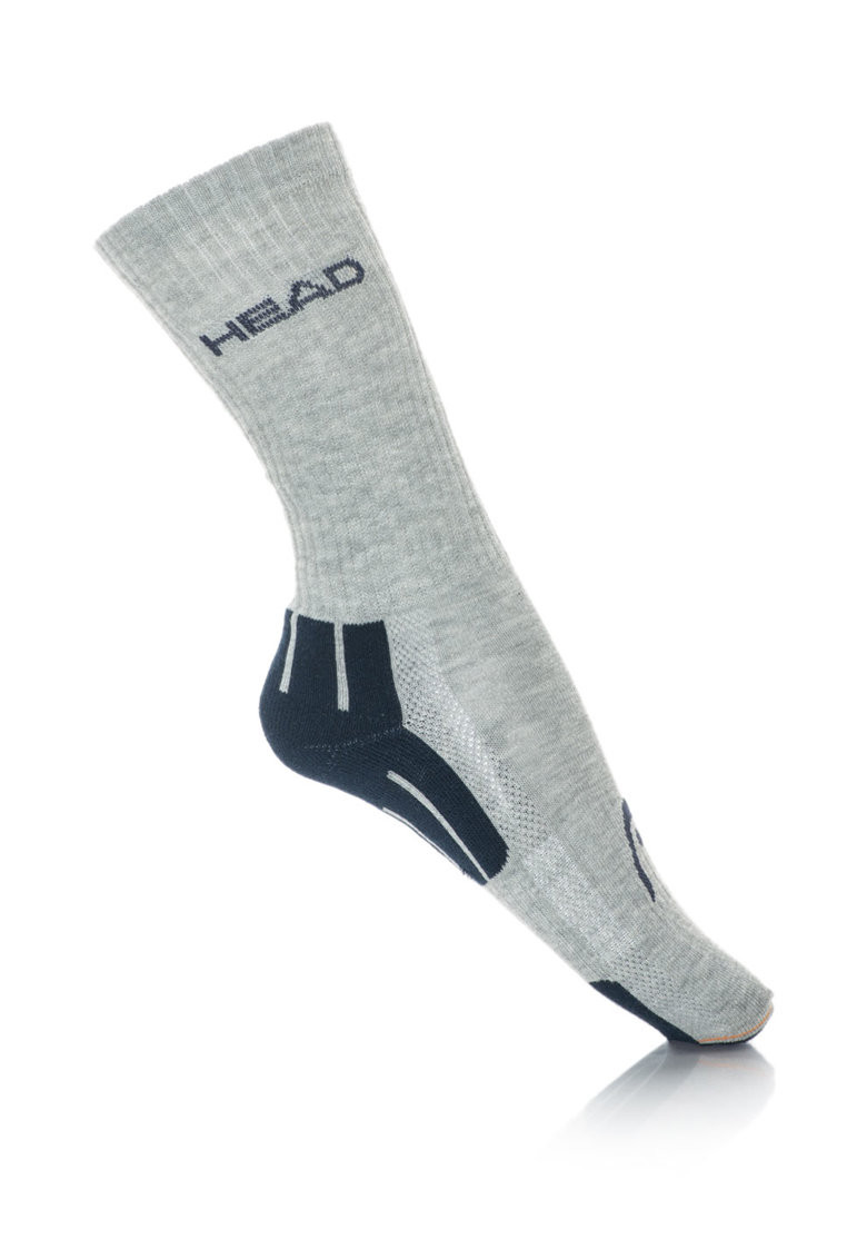 Шкарпетки Head PERFORMANCE CREW 3PPK UNISEX сірий, синій Уні 35-38 741020001-650