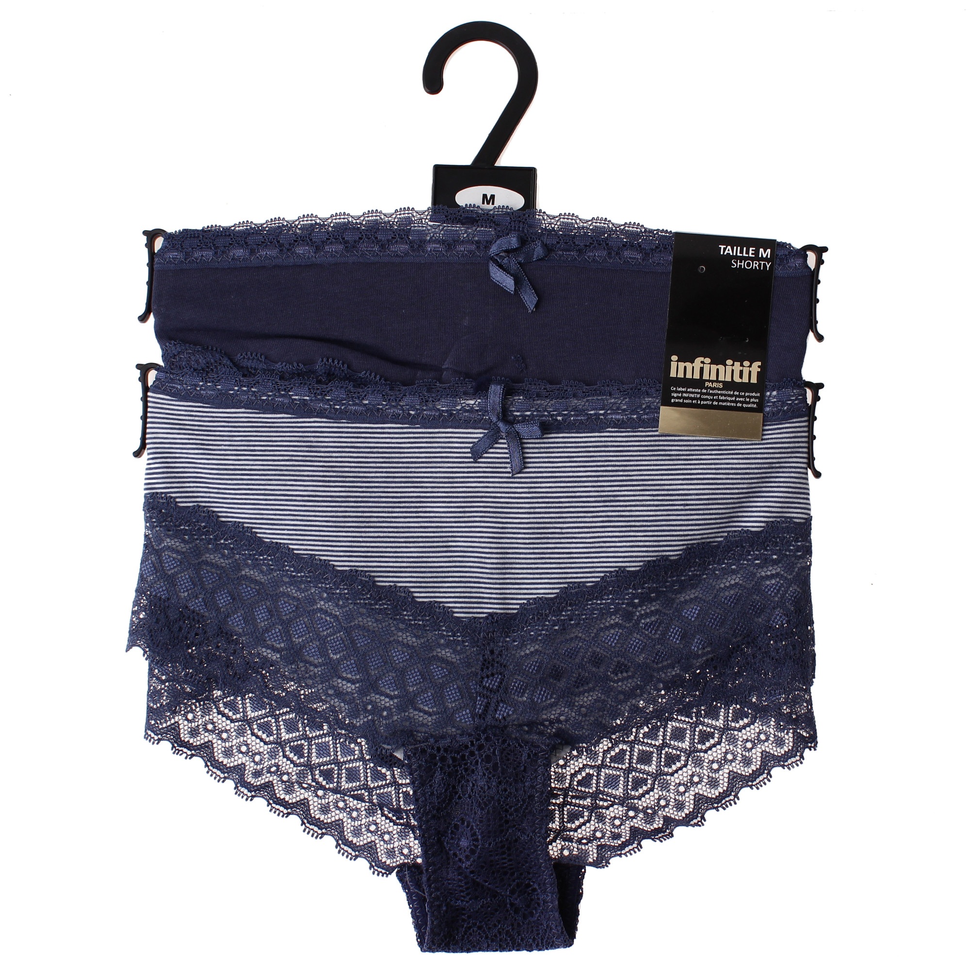 Труси Infinitif SHO SHORT F синій Жін L 13890284-2