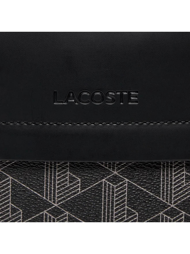 Сумка Lacoste Monogram Grey/Black NH4410LX