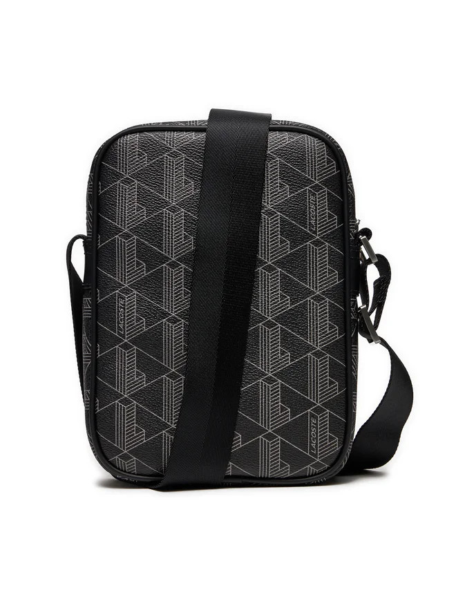 Сумка Lacoste Monogram Grey/Black NH4410LX