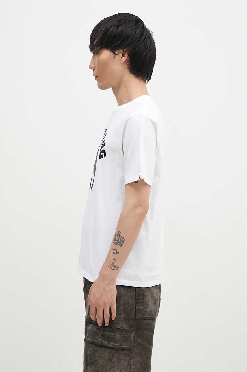 Футболка A BATHNIG APE Men's COLLEGE TEE 1K80110001