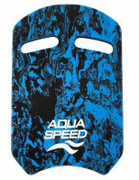 Дошка для плавання Aqua Speed SWIRL PULLBUOY 61247 синій, чорний Уні 43х28х3,6 DT-162-10, Цвет синій DT-162-10