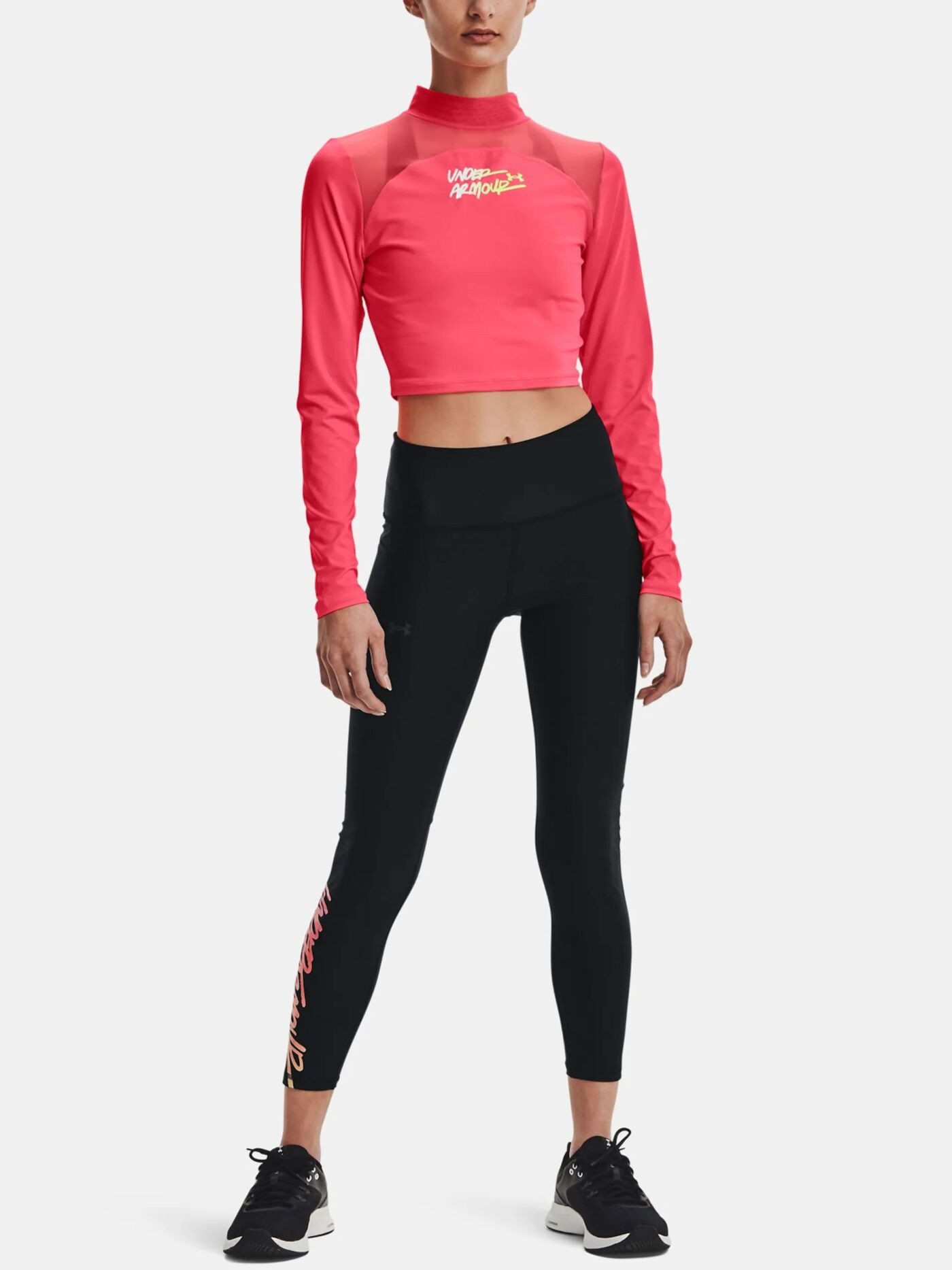 Лонгслів жіночий Under Armour Heatgear® Pink 1365760-819