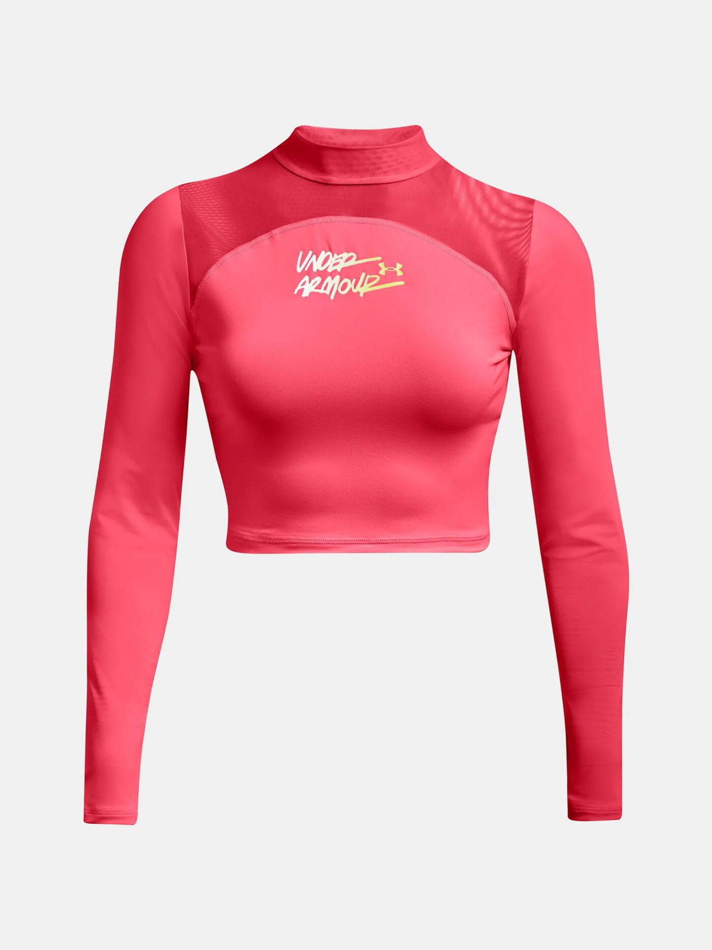 Лонгслів жіночий Under Armour Heatgear® Pink 1365760-819