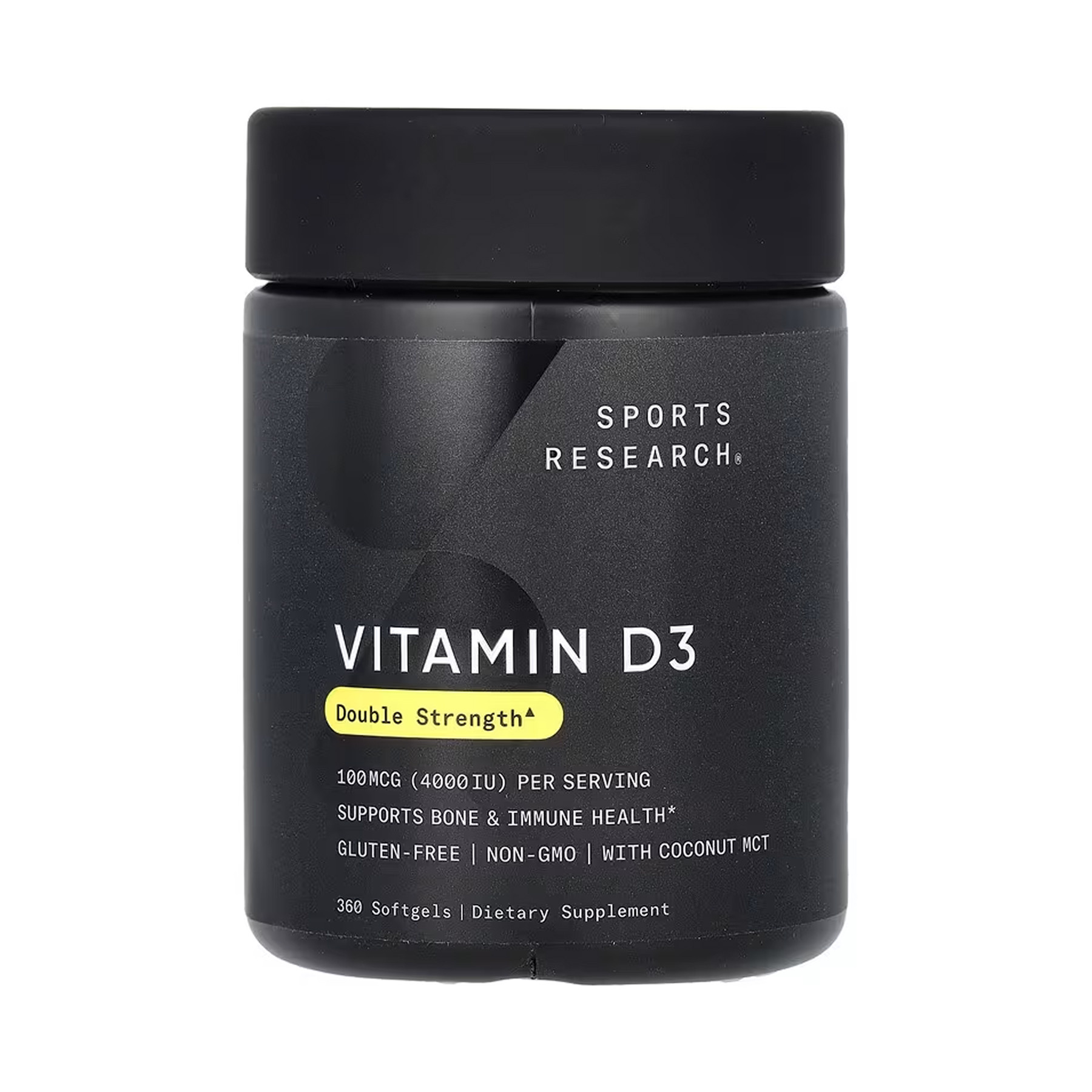 Софт гелеві капсули Sport Research Vitamin D3 4000IU - 360 softgels 2023-10-6657
