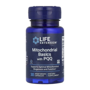 Капсули Life Extension Mitochondrial Basics with PQQ - 30 vcaps 2023-10-5208