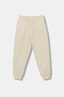 Штани спортивні піділткові ESS SCRIPT Sweatpants 68872987 Puma 140 Бежевий 68872987