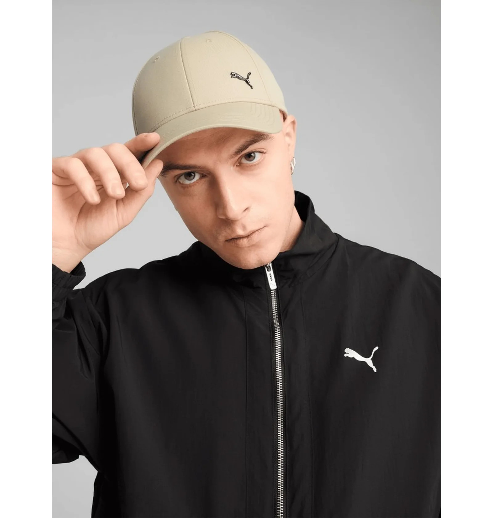 Бейсболка Puma ESS METAL PUMA CAT BB Cap бежева 2599405