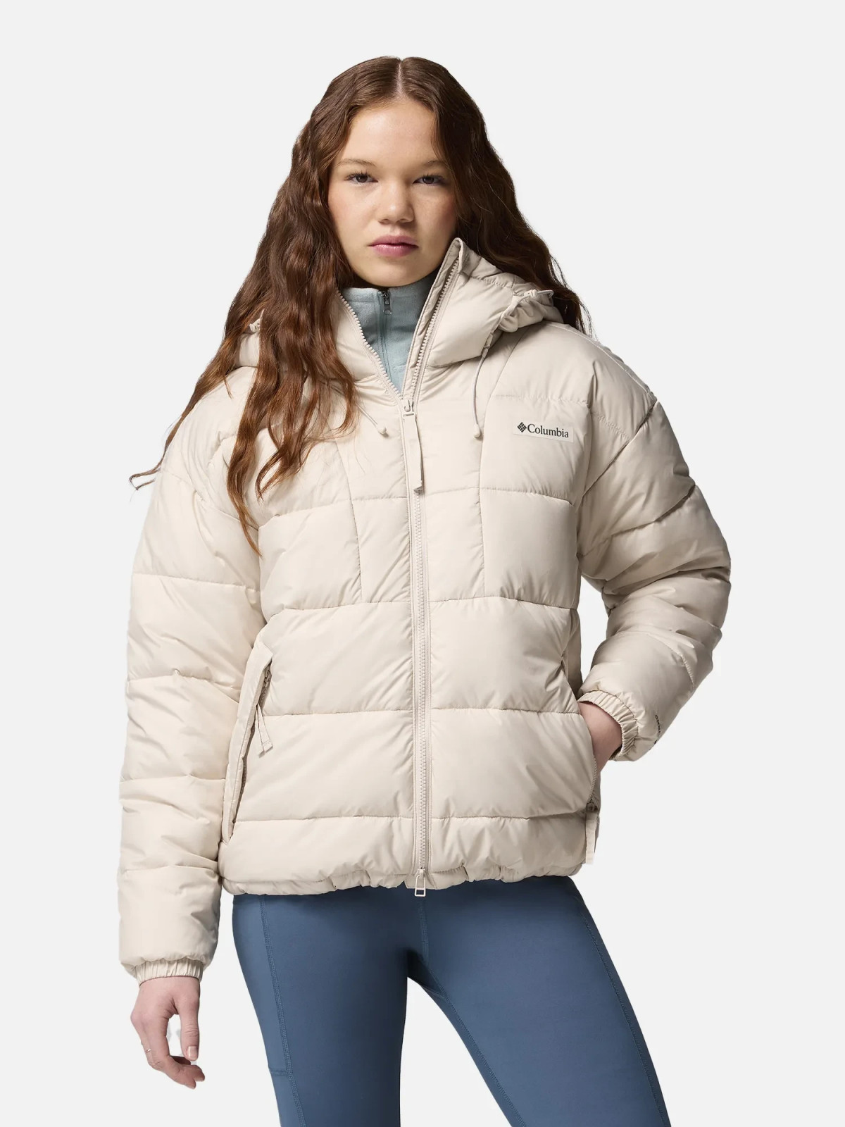 Куртка Pike Lake™ III Hooded Jacket 2133561CLB-278 Columbia L (48) Бежевий 2133561CLB-278