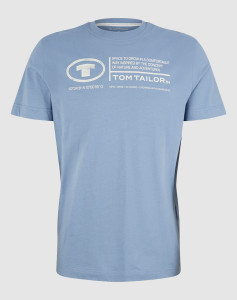 Футболка 1035611-12364 Tom Tailor L Блакитний 1035611-12364