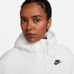 Куртка жіноча Nike Sportswear Classic Puffer Therma-Fit Loose Hooded Jacket White FB7672-133