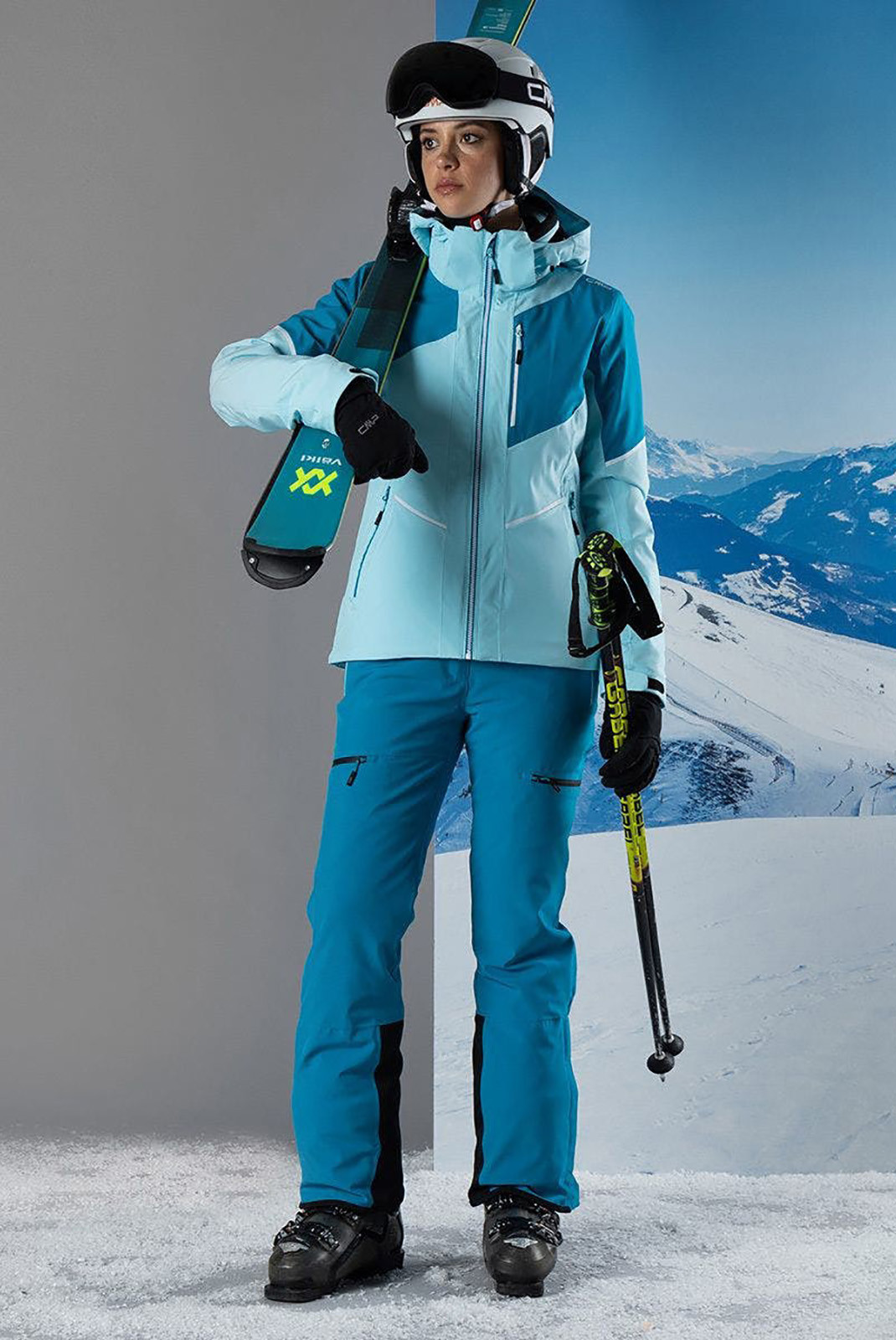 Куртка CMP WOMAN JACKET ZIP HOOD 33W0666-L219