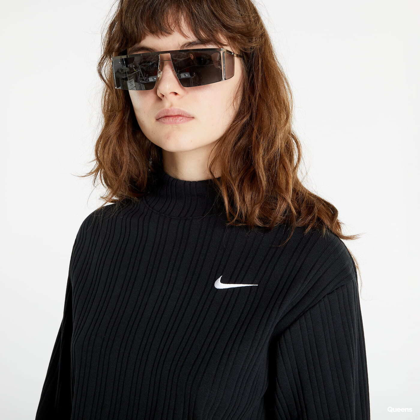 Кофта жіноча Nike Sportswear Ribbed Jersey Black DM6399-010