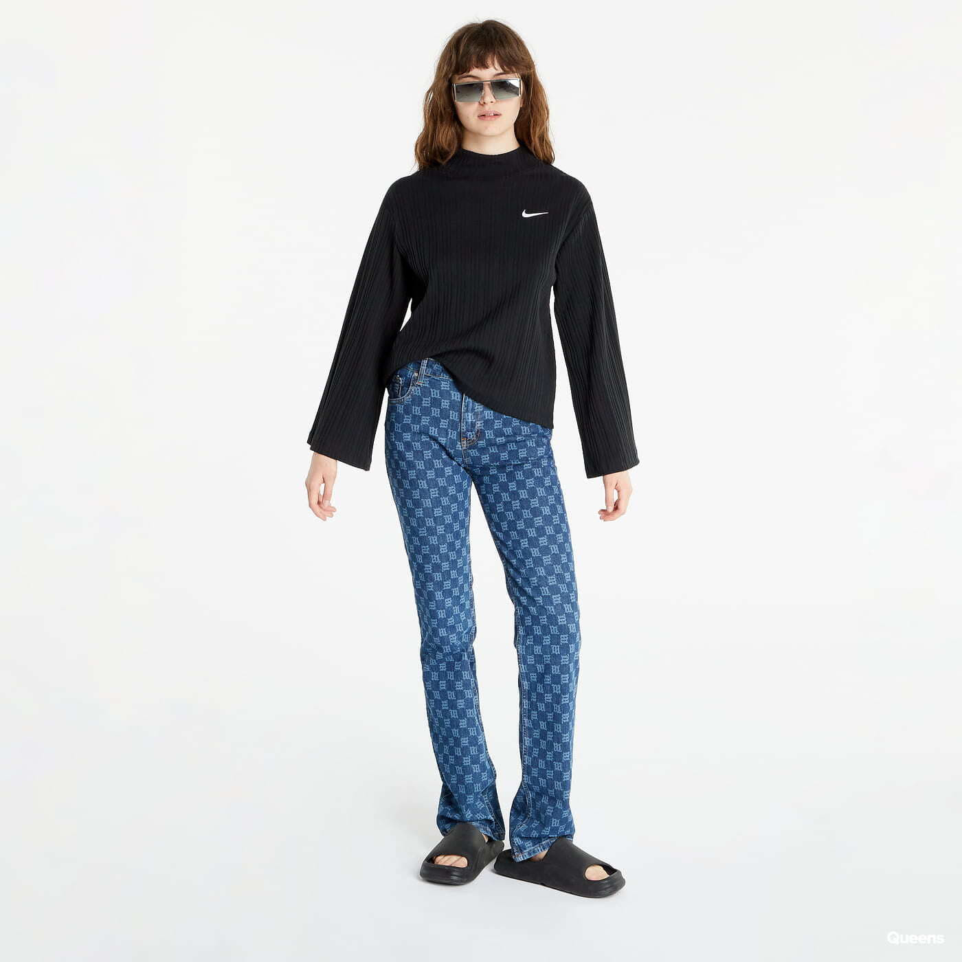 Кофта жіноча Nike Sportswear Ribbed Jersey Black DM6399-010