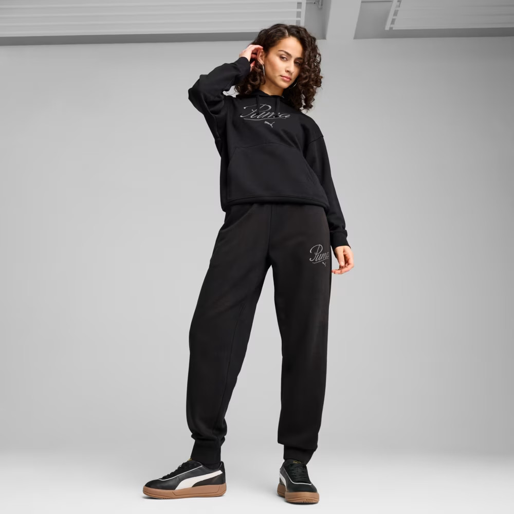 Штани спортивні SCRIPT Comfort Sweatpants 68498501 Puma L Чорний 68498501