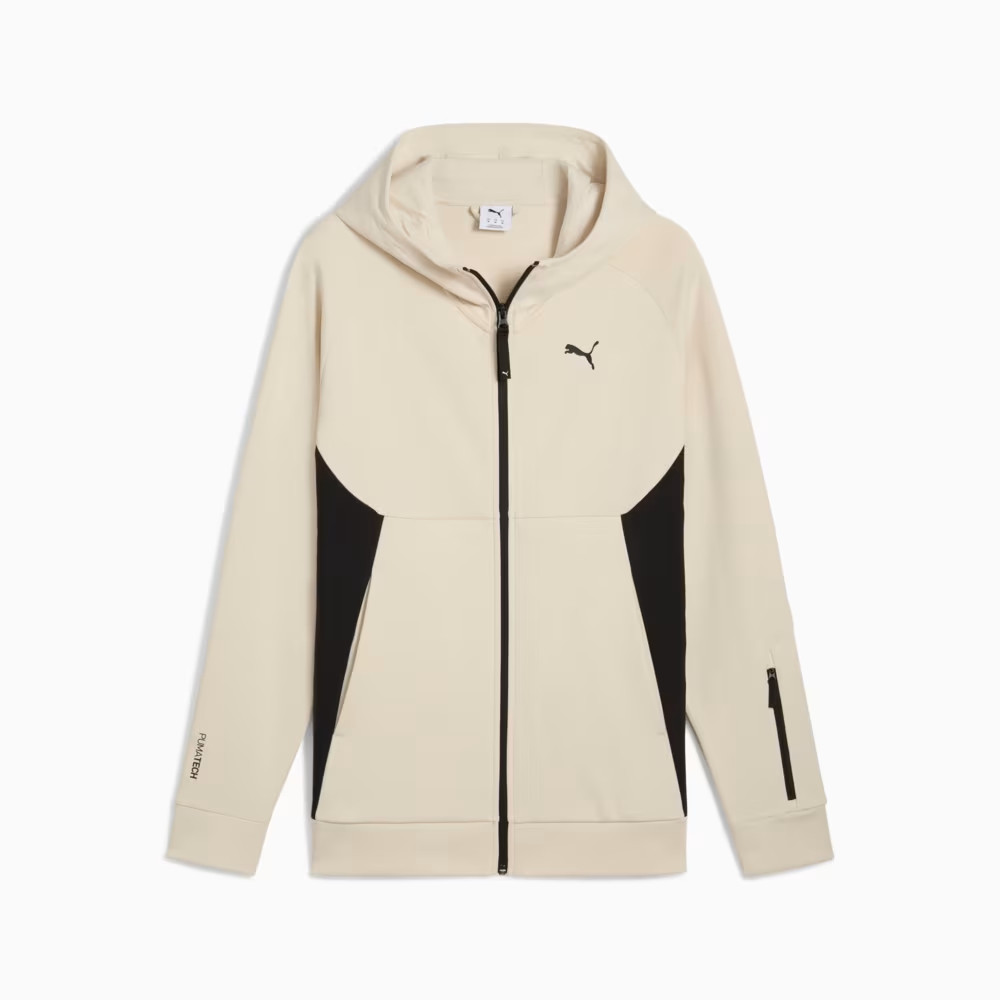 Толстовка PUMATECH Full-Zip Hoodie 68460587 Puma L Бежевий 68460587