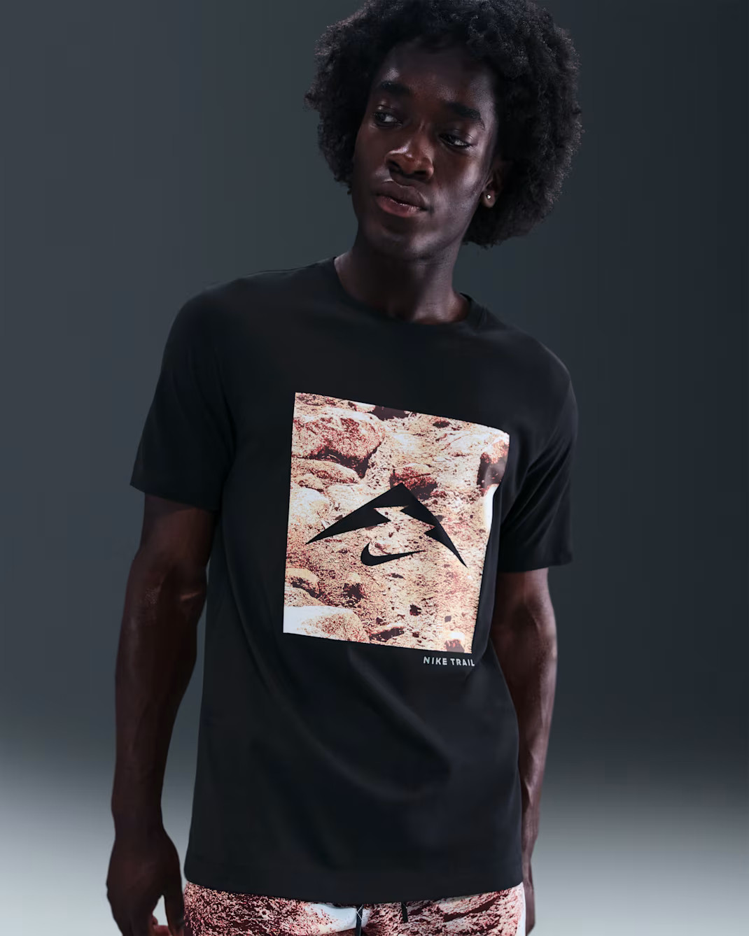 Футболка чоловіча Nike Df Trail Energy Black HV4148-010
