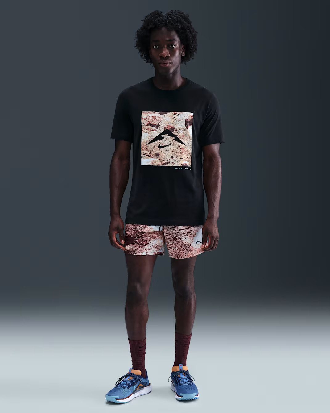 Футболка чоловіча Nike Df Trail Energy Black HV4148-010