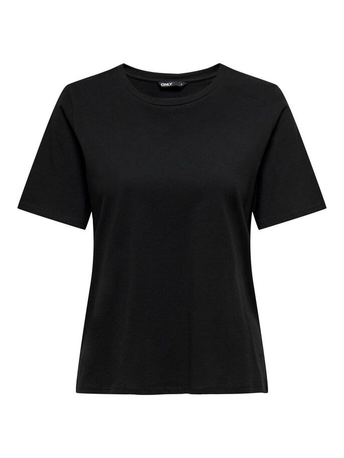 Футболка ONLNEW ONLY LIFE S/S TEE JRS NOOS 15256961-Black ONLY M Чорний 15256961-Black
