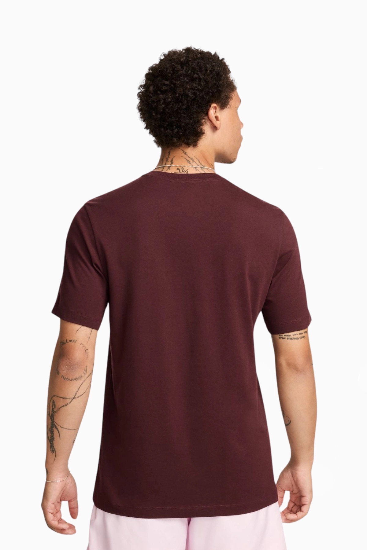 Футболка чоловіча Nike Nsw Tee 12Mo Futura Bordo FQ8034-652