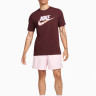 Футболка чоловіча Nike Nsw Tee 12Mo Futura Bordo FQ8034-652