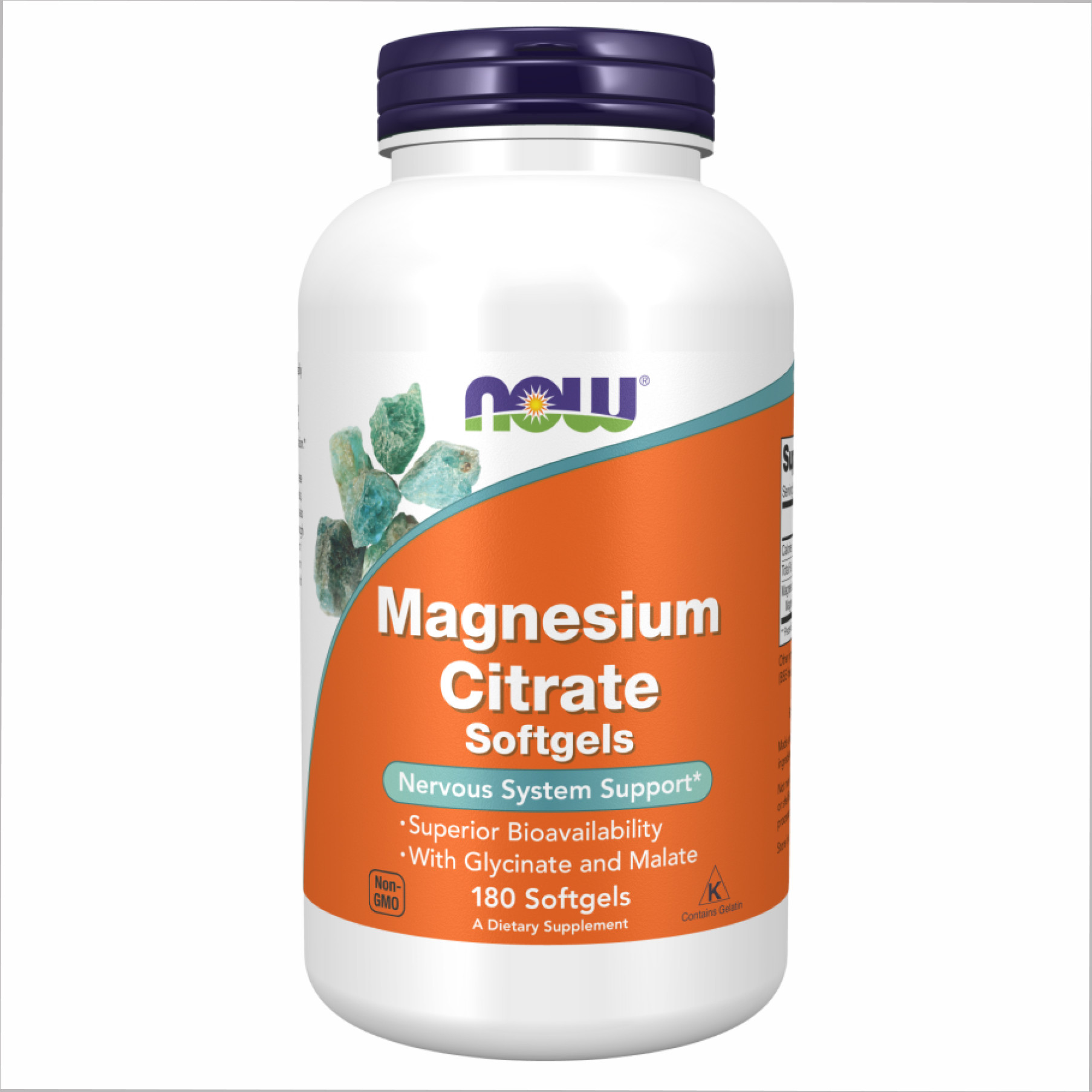 Софт гелеві капсули Magnesium Citrate 134mg - 180 sgels 2022-10-0975