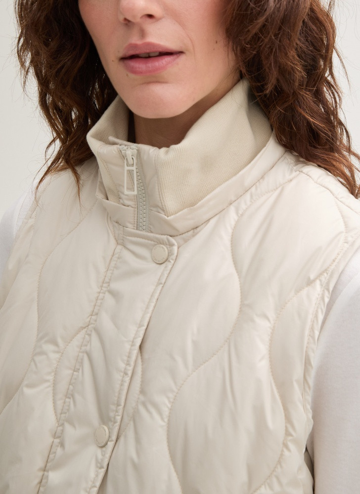 Безрукавка Women's Vest 1044397-29517 Tom Tailor L Кремовий 1044397-29517